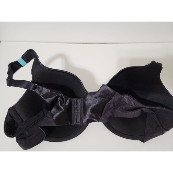 Vanity Fair Womens Black Sport Wirefree Underwire Bra Size 44C Style 76338 - Picture 4 of 7